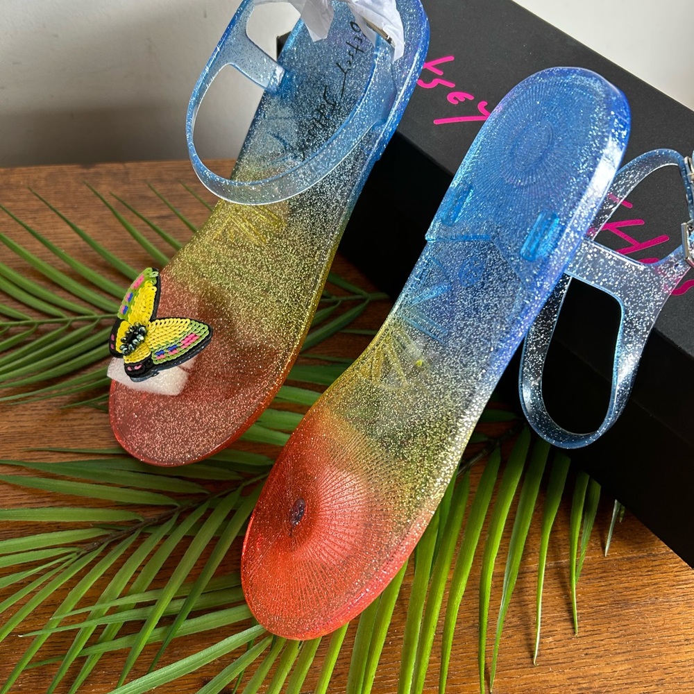 NWT Betsey Johnson Tabby Butterfly Sandal - Picture 7 of 9